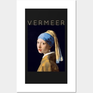 Johannes Vermeer - Girl With A Pearl Earring Posters and Art